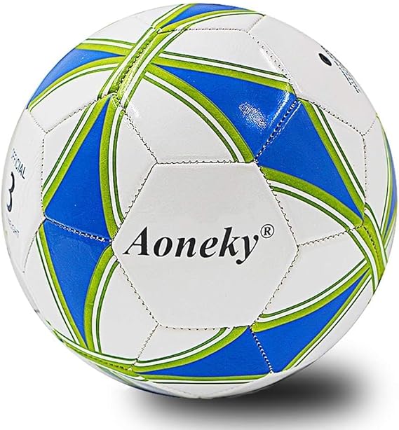Aoneky Soccer Ball with Pump - Image 3