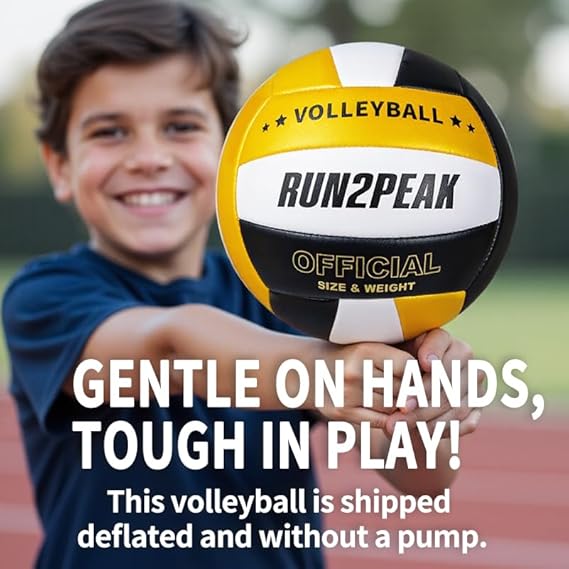 RUN2PEAK Soft Volleyball Indoor/Outdoor - Image 4
