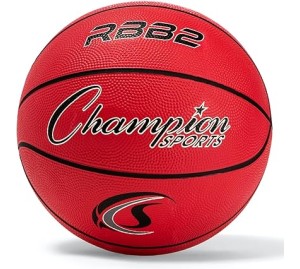 Champion Sports Rubber Basketballs