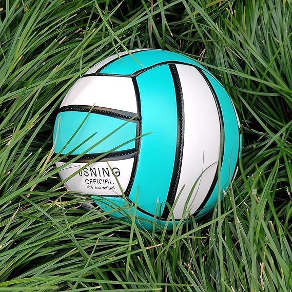 Teal Mint Volleyball for Outdoor/Indoor Beach Game - Image 2