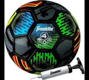 Franklin Sports Mystic Soccer Ball with Air Pump