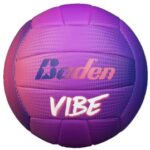 Baden Vibe Cushioned Leather Volleyball Purple/Pink
